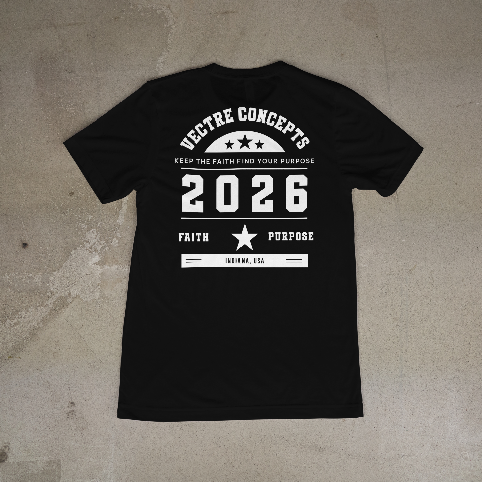 Faith/Purpose T-Shirt Black