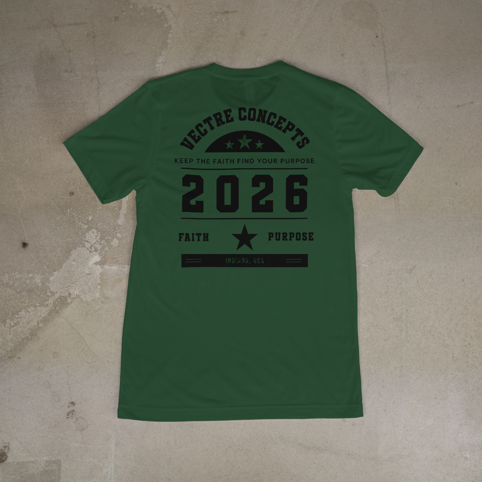Faith/Purpose T-Shirt Green