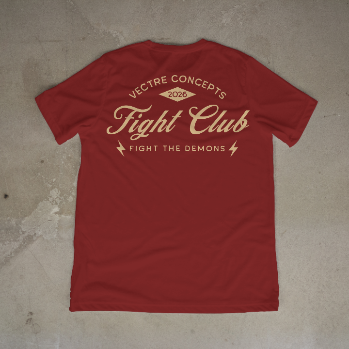Fight Club T-Shirt Maroon